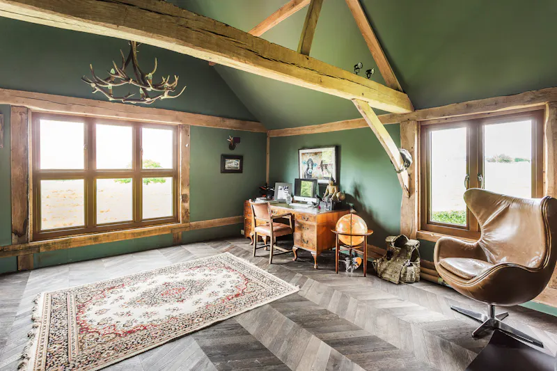 Study at Stylish Witley barn conversion, L656 (photo 48)