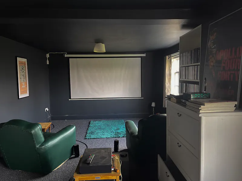 Home cinema at New Romney georgian home, A1596 (photo 18)