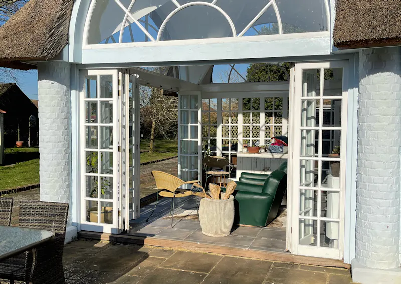 Conservatory at New Romney georgian home, A1596 (photo 68)