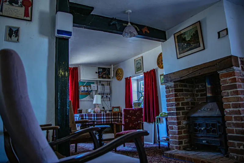 Fireplace at Kent farmhouse, L753 (photo 8)