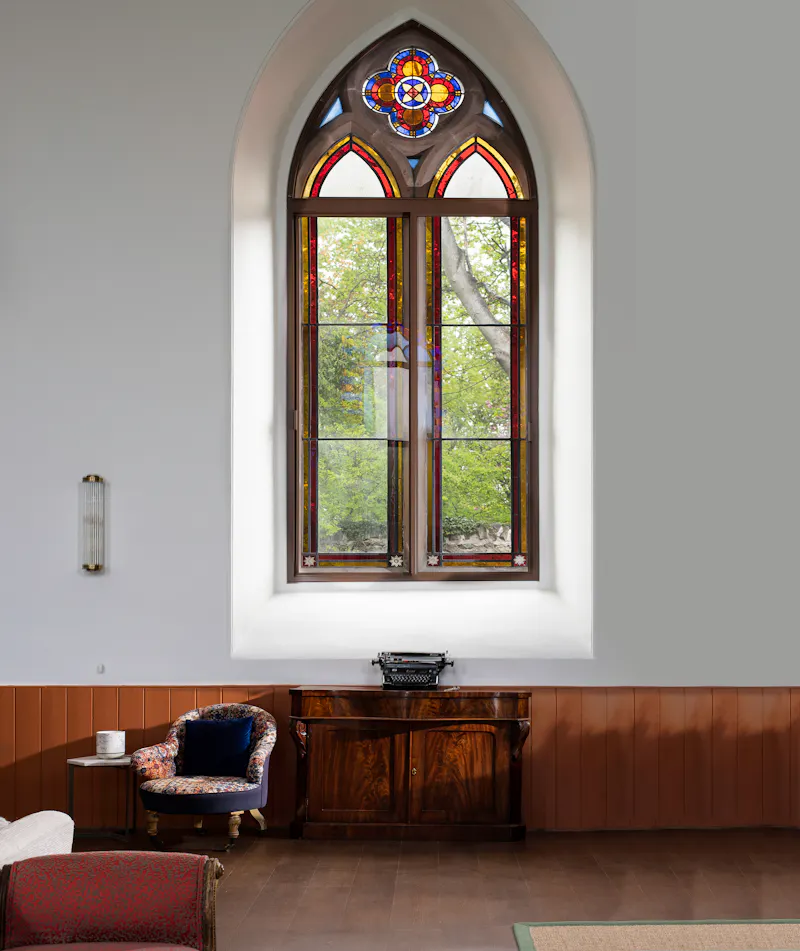 Glass at Northumberland Church, CH122 (photo 6)