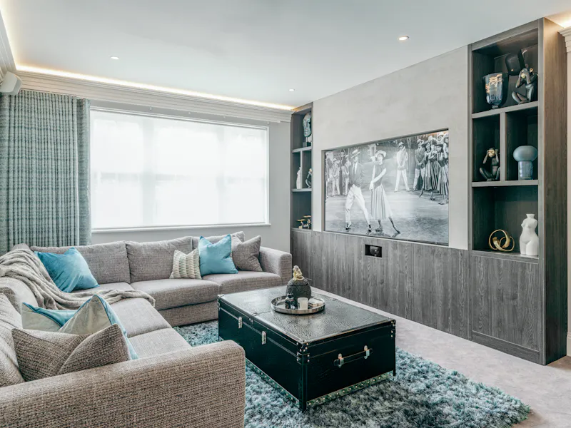 Living Room at Modern Mill Hill house, D2695 (photo 9)