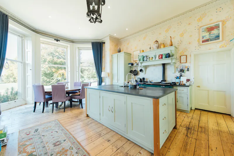 Kitchen at Walkern Mansion, B2009 (photo 9)