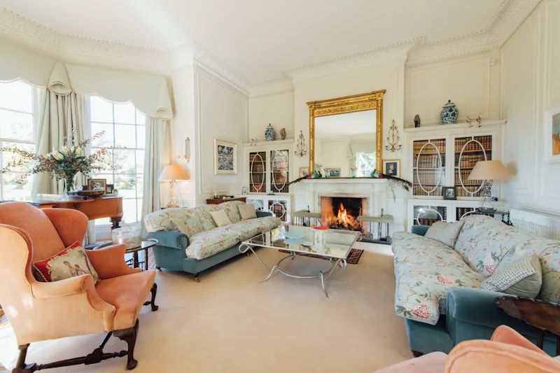 Living Room at Walkern Mansion, B2009 (photo 21)