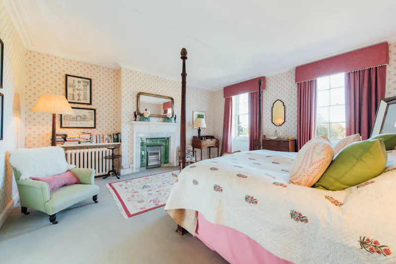 Bedroom at Walkern Mansion, B2009 (photo 30)