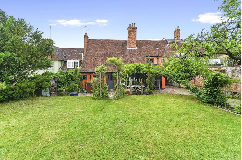 Garden at Braintree Tudor house, M356 (photo 14)