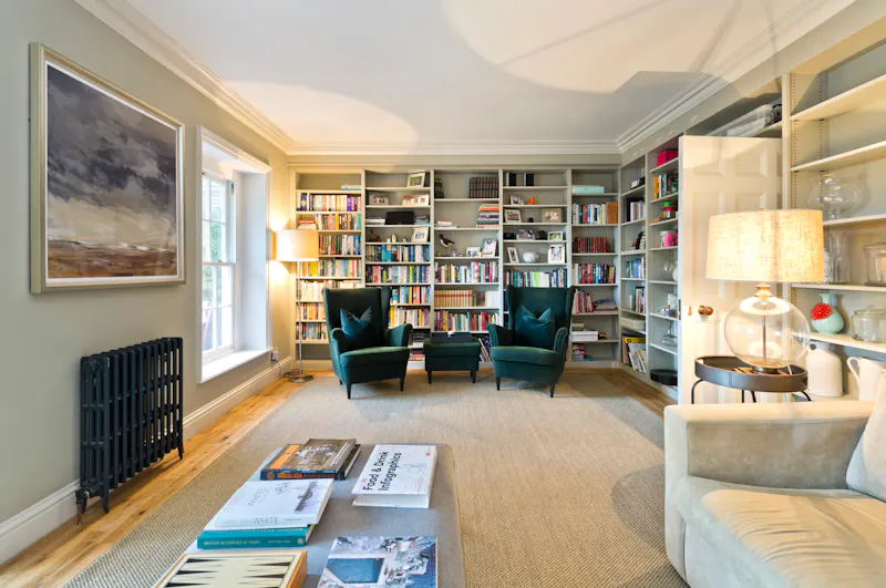 Library at Surrey Hills country house, D2703 (photo 13)