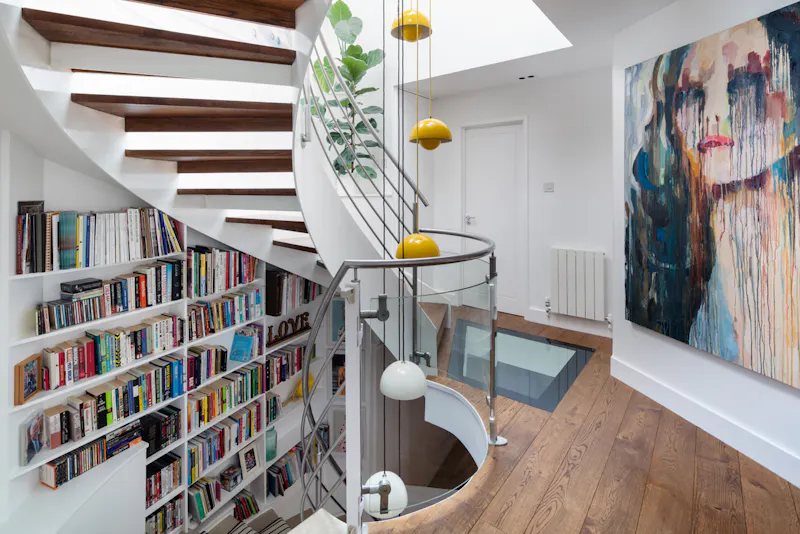 Library at Primrose Hill mews home, D2701 (photo 17)