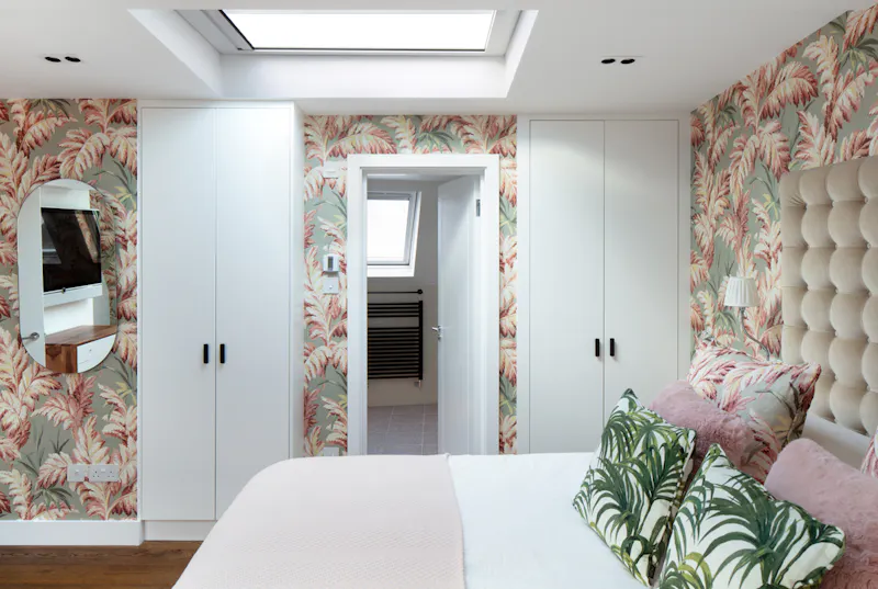 Bedroom at Primrose Hill mews home, D2701 (photo 12)