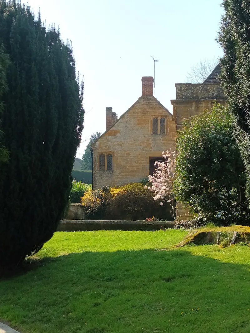 Garden at Martock tudor court house, M355 (photo 19)