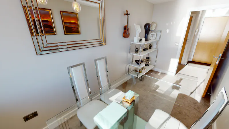 Dining room at Peasholm bay penthouse, F1234 (photo 13)