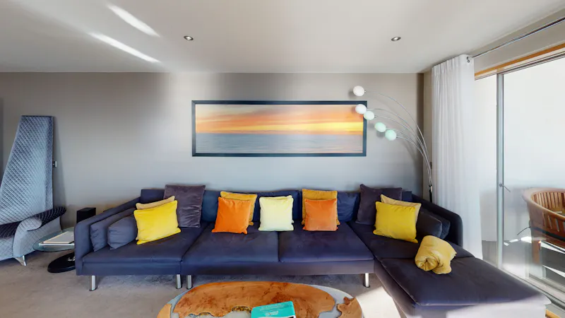 Living Room at Peasholm bay penthouse, F1234 (photo 10)