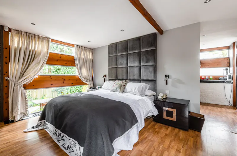 Bedroom at Listed 60s Stanmore house, D2281 (photo 13)