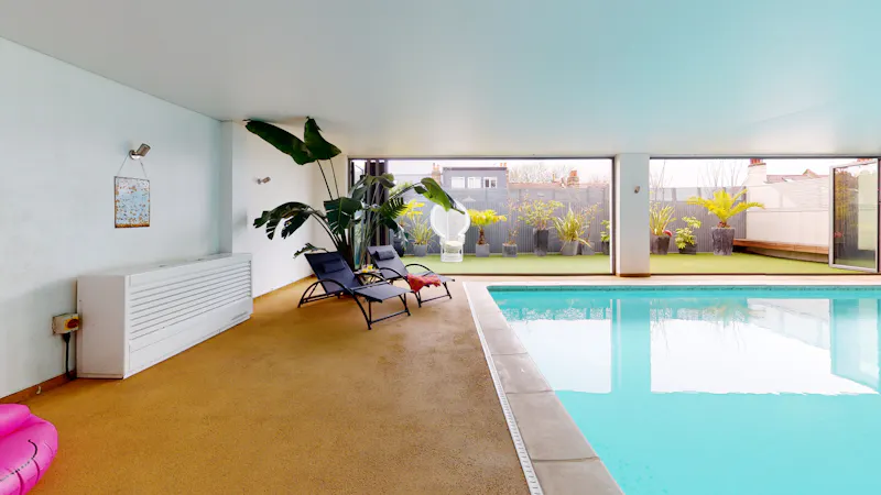 Swimming pool - indoor at Retro Streatham home, D1221 (photo 58)