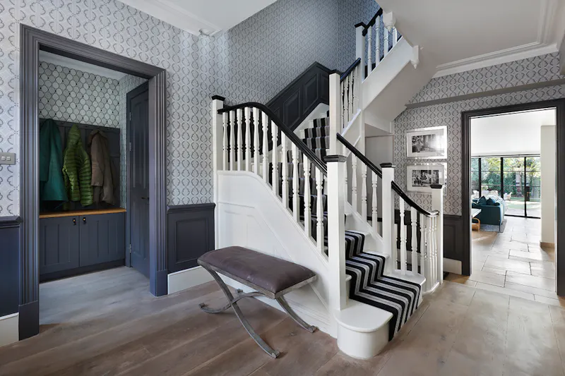 Staircase at Smart Wandsworth house, D2220 (photo 18)