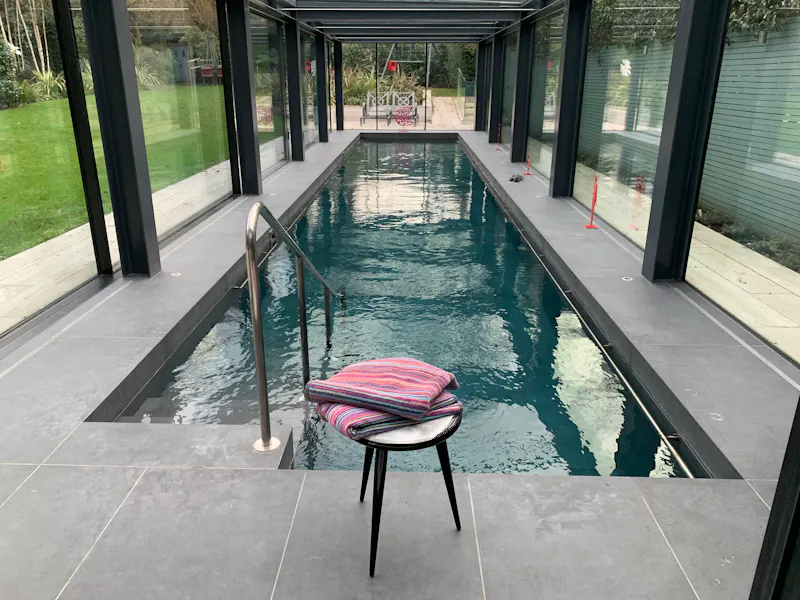 Swimming pool - indoor at Highgate pool house, B767 (photo 15)
