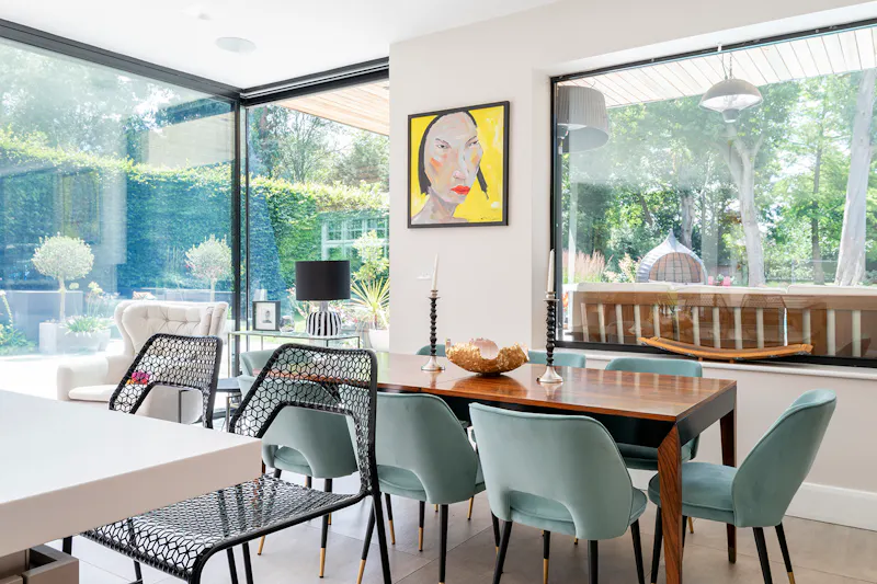 Dining room at Surbiton Pool House, D2337 (photo 15)