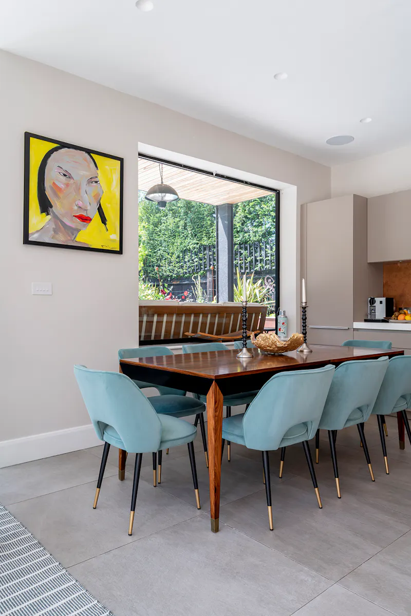 Dining room at Surbiton Pool House, D2337 (photo 10)