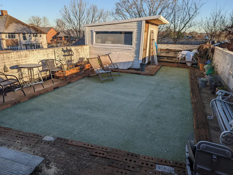 Roof terrace at Flat with roof top garden in Bristol, F1109 (photo 8)