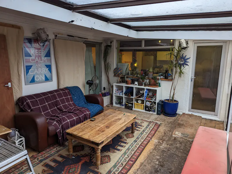 Conservatory at Flat with roof top garden in Bristol, F1109 (photo 7)