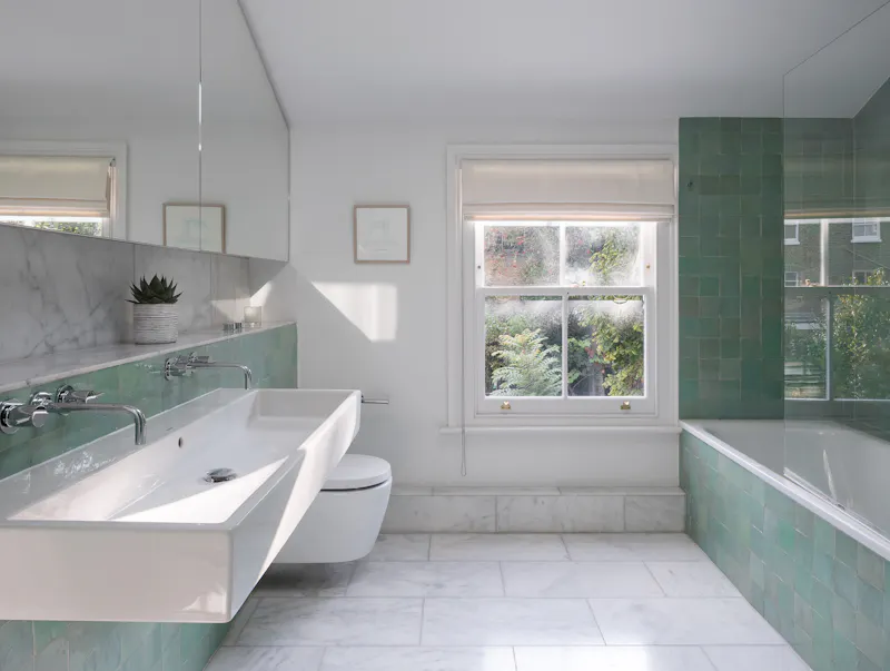 Bathroom at Tufnell Park terraced home, D2698 (photo 13)