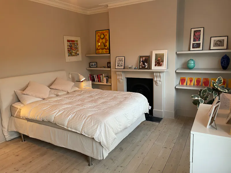 Bedroom at Tufnell Park terraced home, D2698 (photo 17)