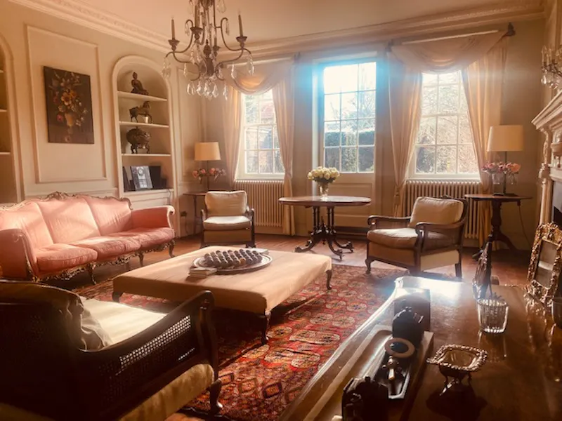 Living Room at Traditional Richmond house, A967 (photo 9)