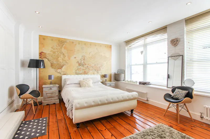 Bedroom at Whitstable beach apartment, C937 (photo 22)