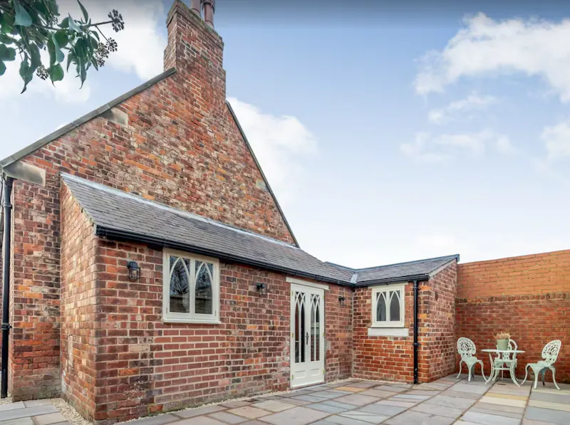 Terrace/Patio at Leeming converted church, B2015 (photo 36)