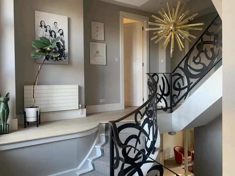 Staircase at Highgate pool house, B767 (photo 22)