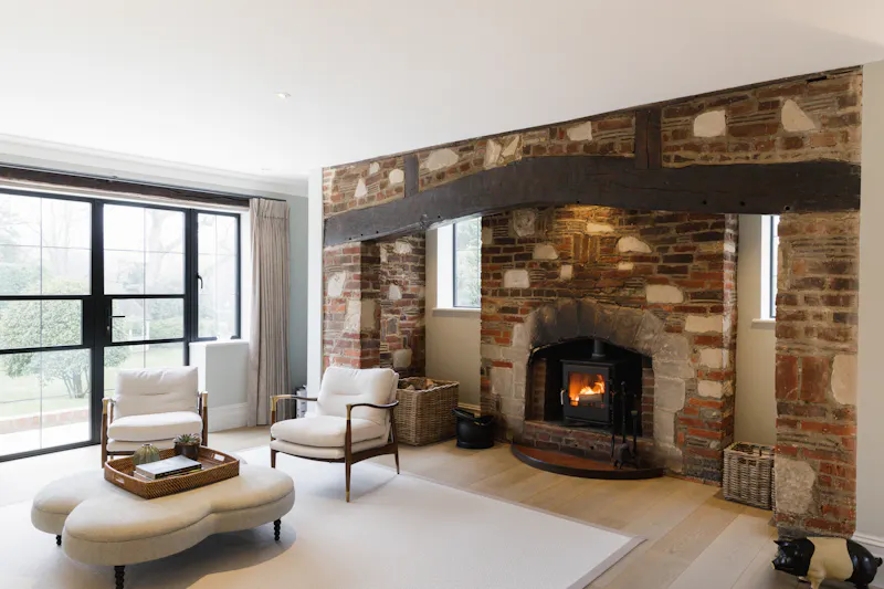 Exposed brick at Horsley family house,  D2713 (photo 10)