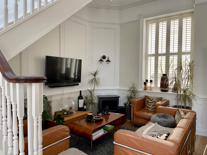 Living Room at St Leonards-on-Sea townhouse, A1606 (photo 22)
