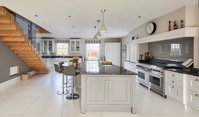 Kitchen at Theydon Bois large house,  B2017 (photo 7)