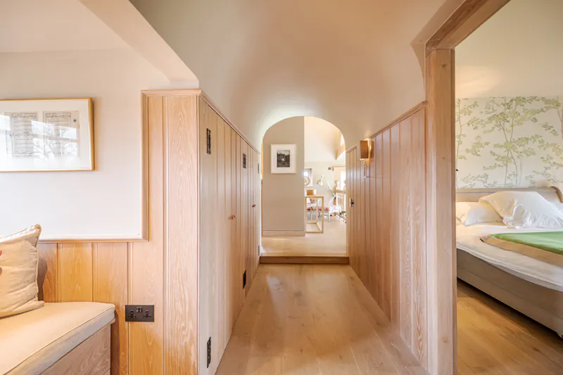 Corridor at Dunsfold renovated farmhouse , C938 (photo 40)