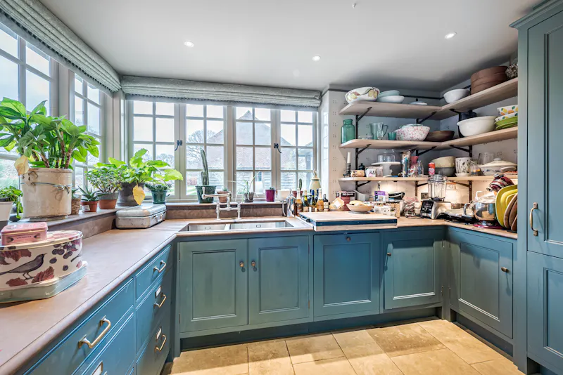 Kitchen at Dunsfold renovated farmhouse , C938 (photo 21)