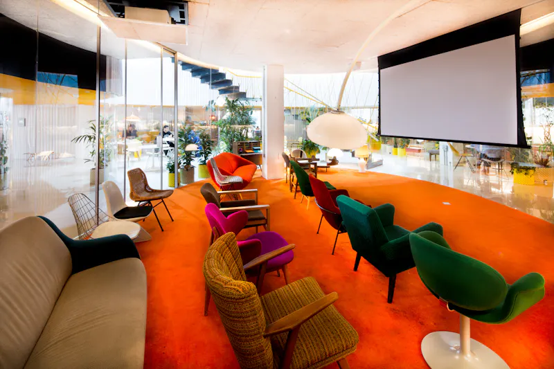 Home cinema at Space Age Spitalfields Office, T178 (photo 9)