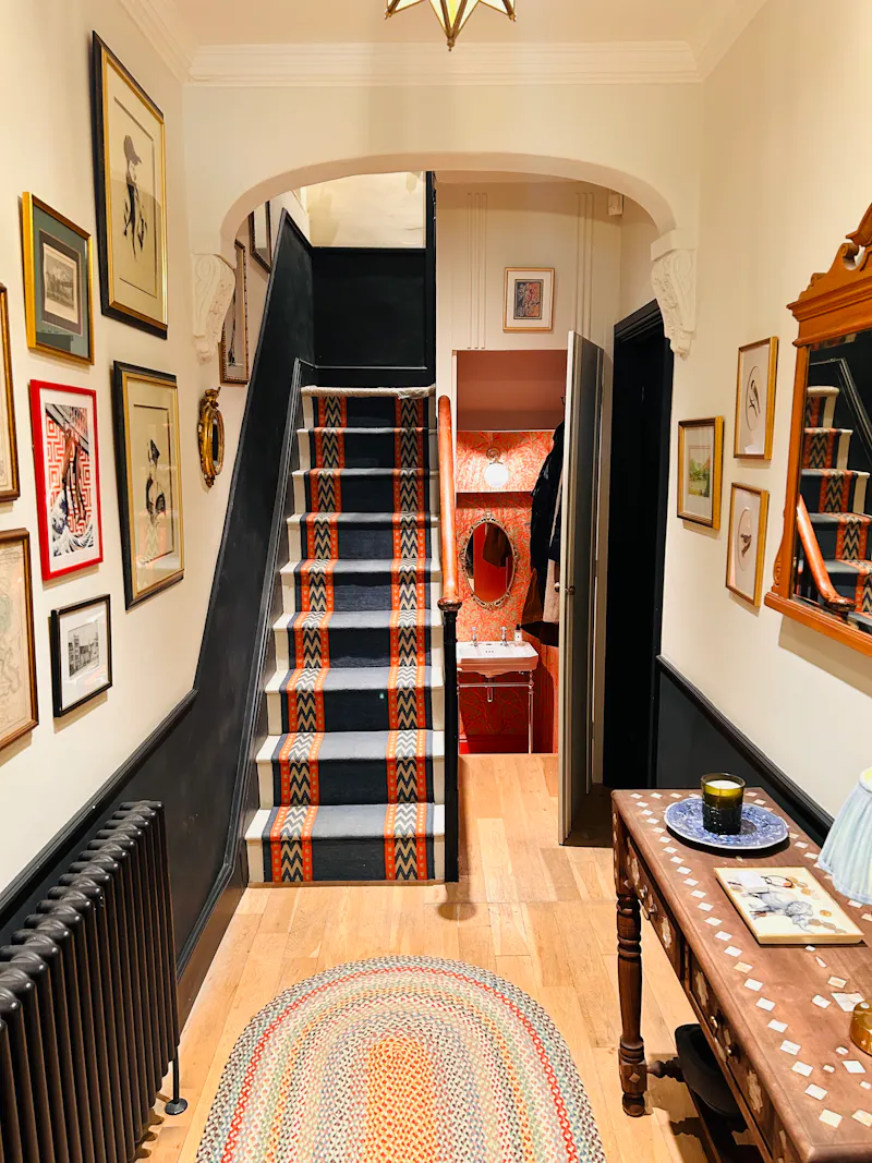 Staircase at Georgian townhouse Wandsworth, A1613 (photo 18)