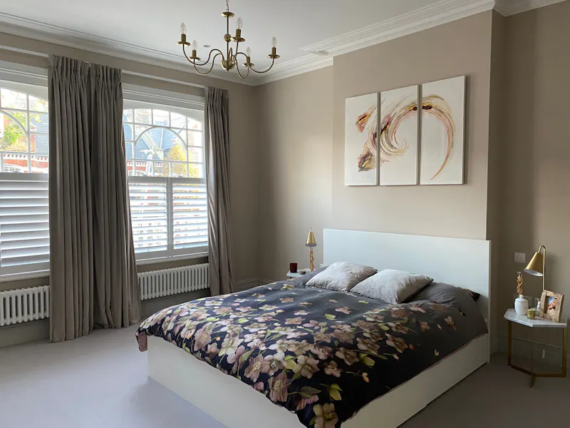 Bedroom at Double-fronted Wandsworth home, B2108 (photo 18)