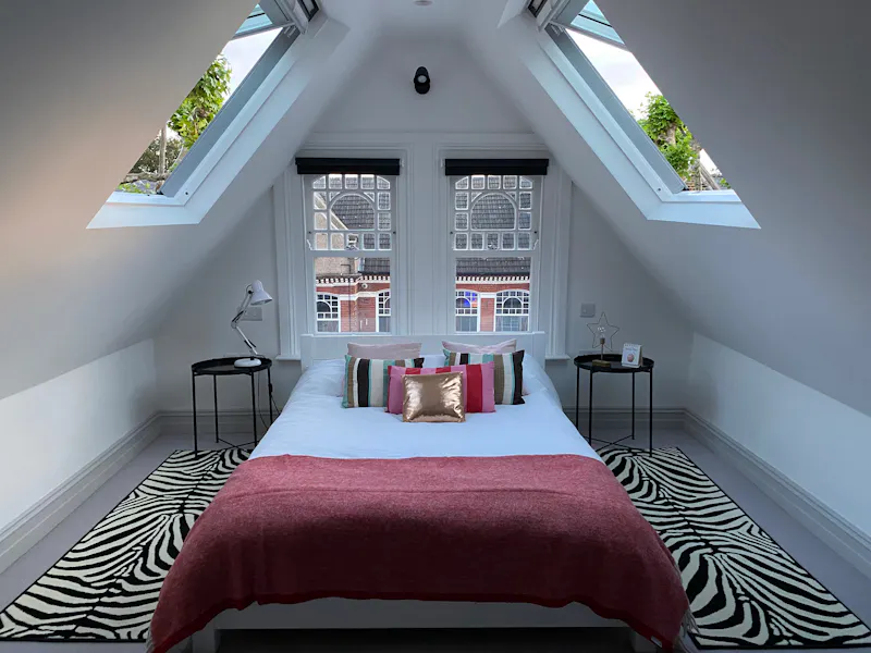 Bedroom at Double-fronted Wandsworth home, B2108 (photo 14)