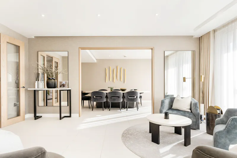 Dining room at City penthouse iconic views, F1237 (photo 14)