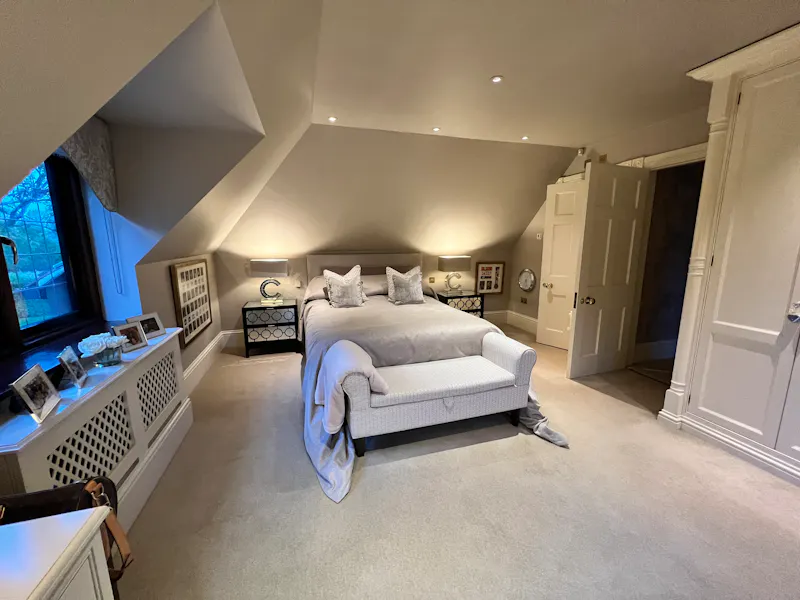 Bedroom - main at Family home near Brentwood, D2130 (photo 14)