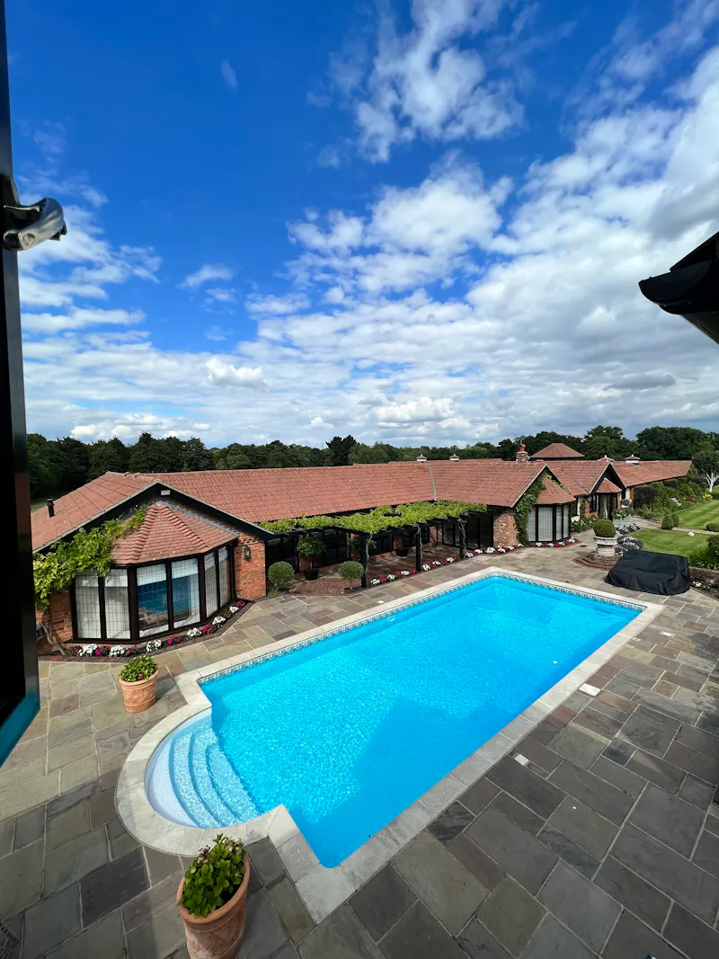 Swimming pool - outdoor at Family home near Brentwood, D2130 (photo 62)