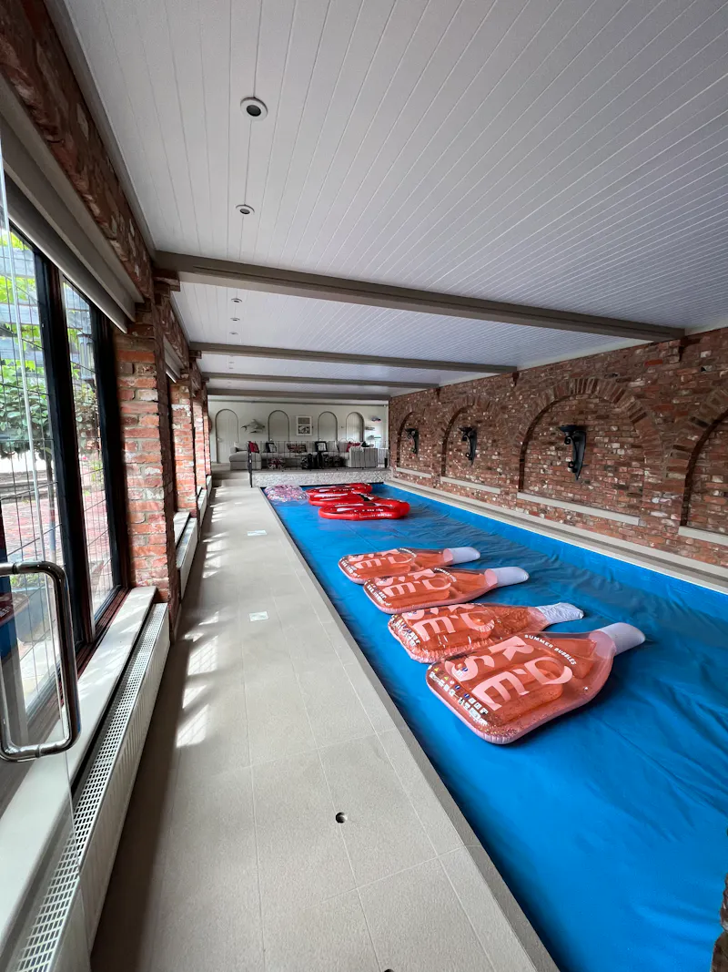 Swimming pool - indoor at Family home near Brentwood, D2130 (photo 46)