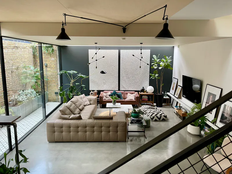 Living Room at Striking Haggerston house, K485 (photo 12)