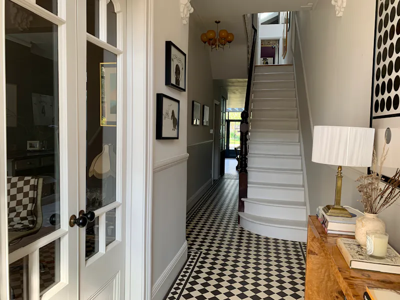 Entrance hall at Victorian Terrace Queens Park, B2020 (photo 2)