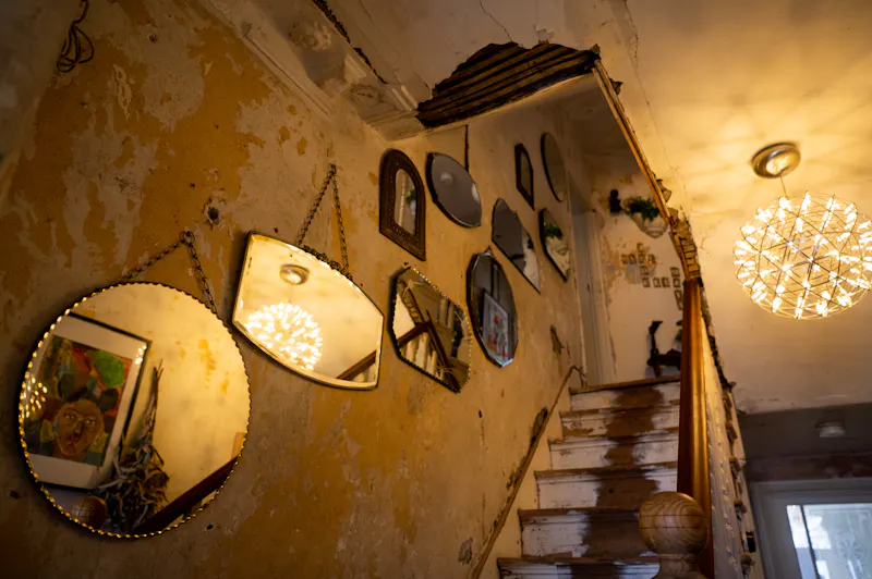 Staircase at Quirky Brockley Terrace, B2021 (photo 34)