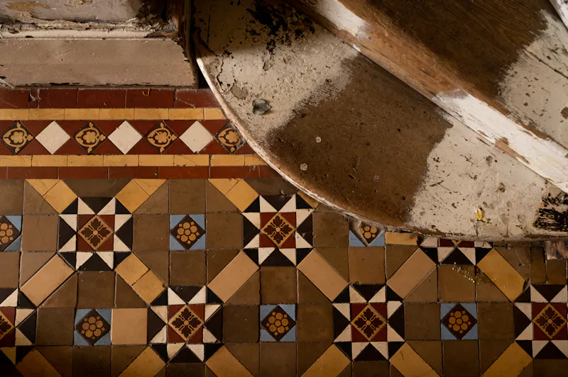 Floor - tiled at Quirky Brockley Terrace, B2021 (photo 33)