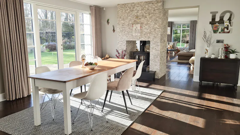 Floor - wooden at Hertford Contemporary Home, D2724 (photo 5)