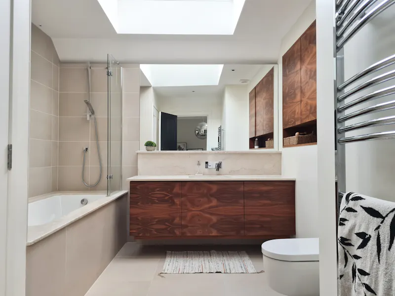 Bathroom at Hertford Contemporary Home, D2724 (photo 21)