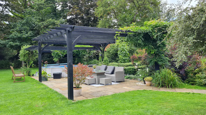 Swimming pool - outdoor at Hertford Contemporary Home, D2724 (photo 34)